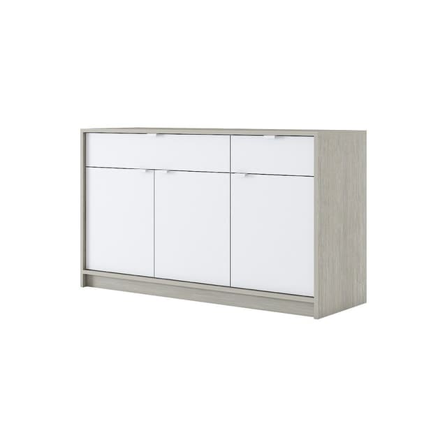 ตู้ไซด์บอร์ด รุ่นวาซ ขนาด 120 ซม. สีธรรมชาติ/ขาว