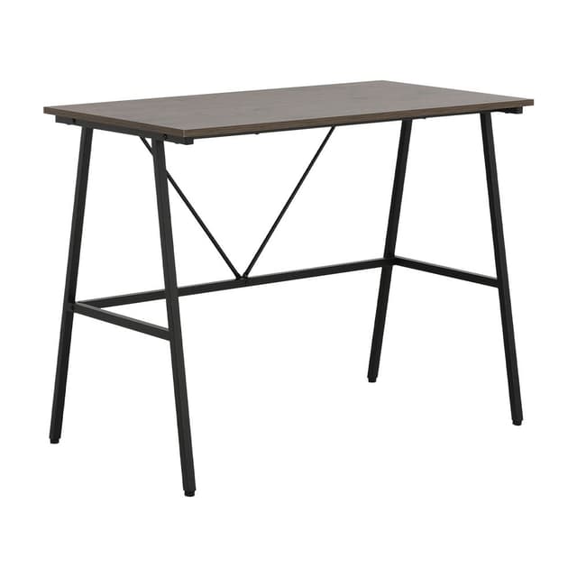 โต๊ะทำงาน รุ่นจีเนียส ขนาด 100 ซม. - สีน้ำตาล/ดำ