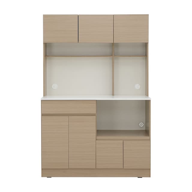 ชุดครัว รุ่นชอน ขนาด 120 ซม. - สีธรรมชาติ/ขาว