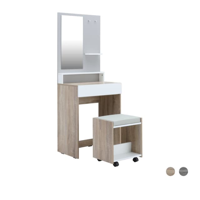 โต๊ะเครื่องแป้งพร้อมสตูล รุ่นมินิโอ