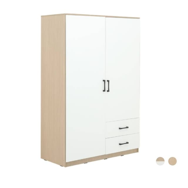 ตู้เสื้อผ้า 2 บาน รุ่นฟินซ์ ขนาด 120 ซม.